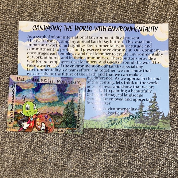 NWT Jiminy Cricket Disney pin - RARE Cast Member Premium - Picture 1 of 3